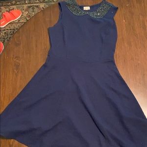 Blue dress